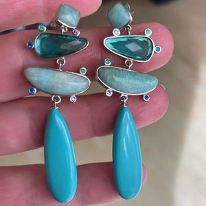 Amazonite earrings
